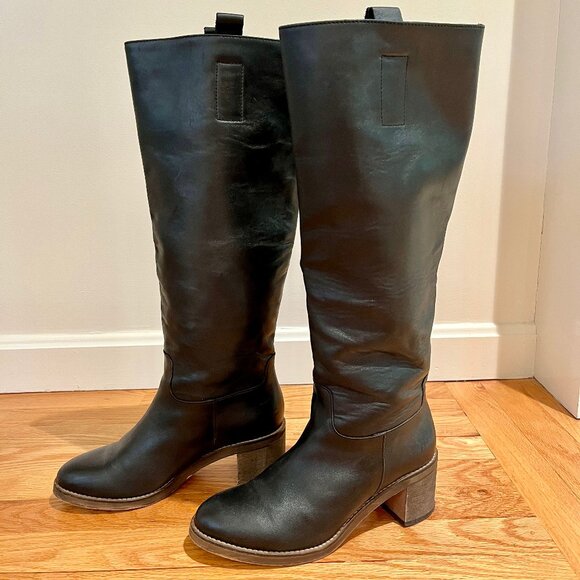 Free People Tabby Tall Boot - Black - Picture 2 of 10